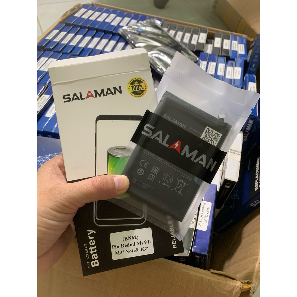 [HCM HỎA TỐC] Pin BN62 Xiaomi Redmi 9T/ Poco M3/ Redmi Note 9 4G - BN62 Dung Lượng 6000mAh Zin Chính