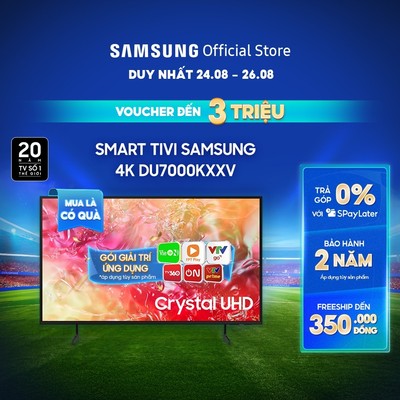 Smart Tivi Samsung 4K DU7000KXXV