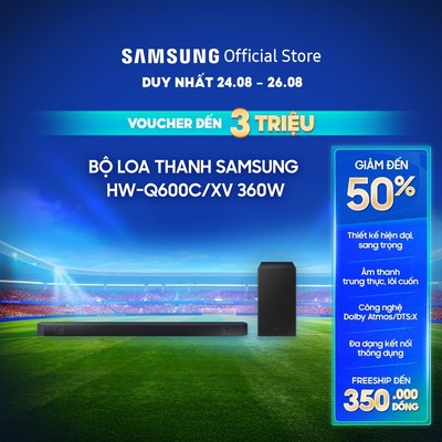 Bộ loa thanh Samsung HW-Q600C/XV 360W