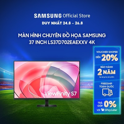 [MIỄN PHÍ VẬN CHUYỂN] Màn hình Chuyên đồ họa Samsung 37 inch LS37D702EAEXXV 4K sRGB 100% HDR10