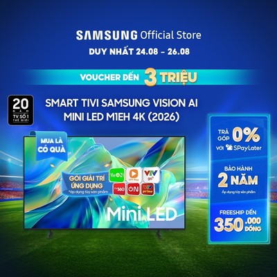 [Livestream] - Smart Tivi Samsung Mini LED M1EH 4K Samsung Vision AI Smart TV (2026)