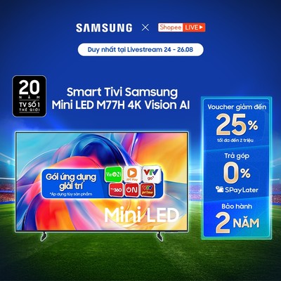 Tivi Mini LED Samsung M77HA - Mới 2026