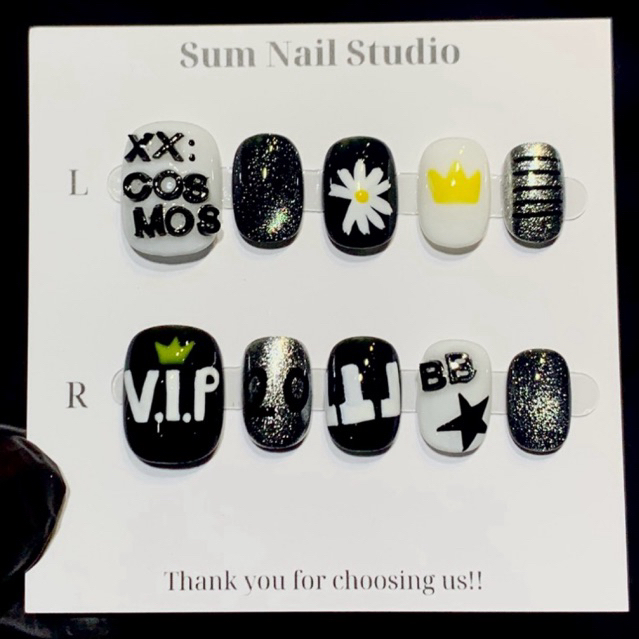 S1021 Nail GDragon Bigbang 2026 cosmos , Nail box GDragon