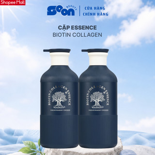 Cặp Dầu Gội Xả Biotin Voudioty Essence 500ml Giảm Rụng Tóc Hỗ Trợ Mọc Tóc Ngăn Gàu Kiềm Dầu