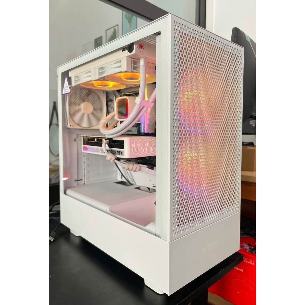 Bộ Case PC Full Trắng đẹp còn bảo hành dài