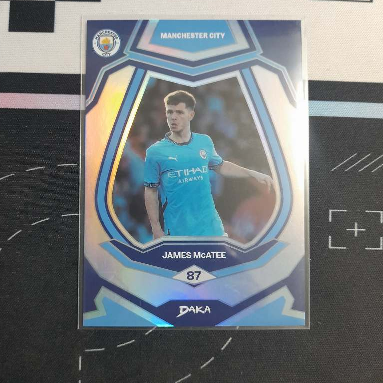 [Thẻ cầu thủ bóng đá] James McAtee 127/149 - Manchester City - Base Number - Daka Top Audience 2024-