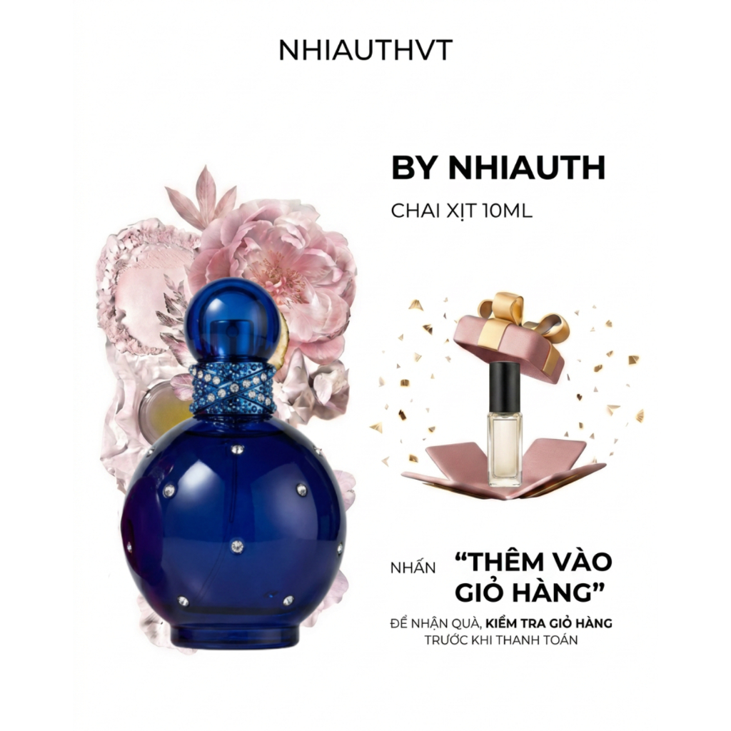 Nước Hoa Nữ Britney Spears Midnight Fantasy EDP