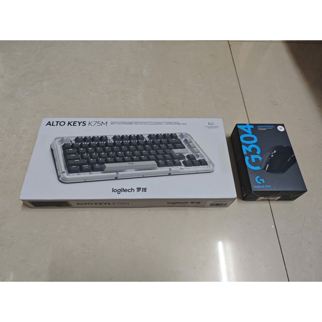COMBO [ Tinh gọn cơ bản ] Bàn phím + Chuột ( Logitech K75M AI* & Logitech G304 )