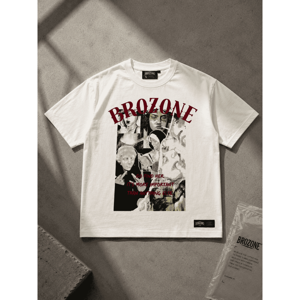 BROZONE FIND HER GRAPHIC TEE