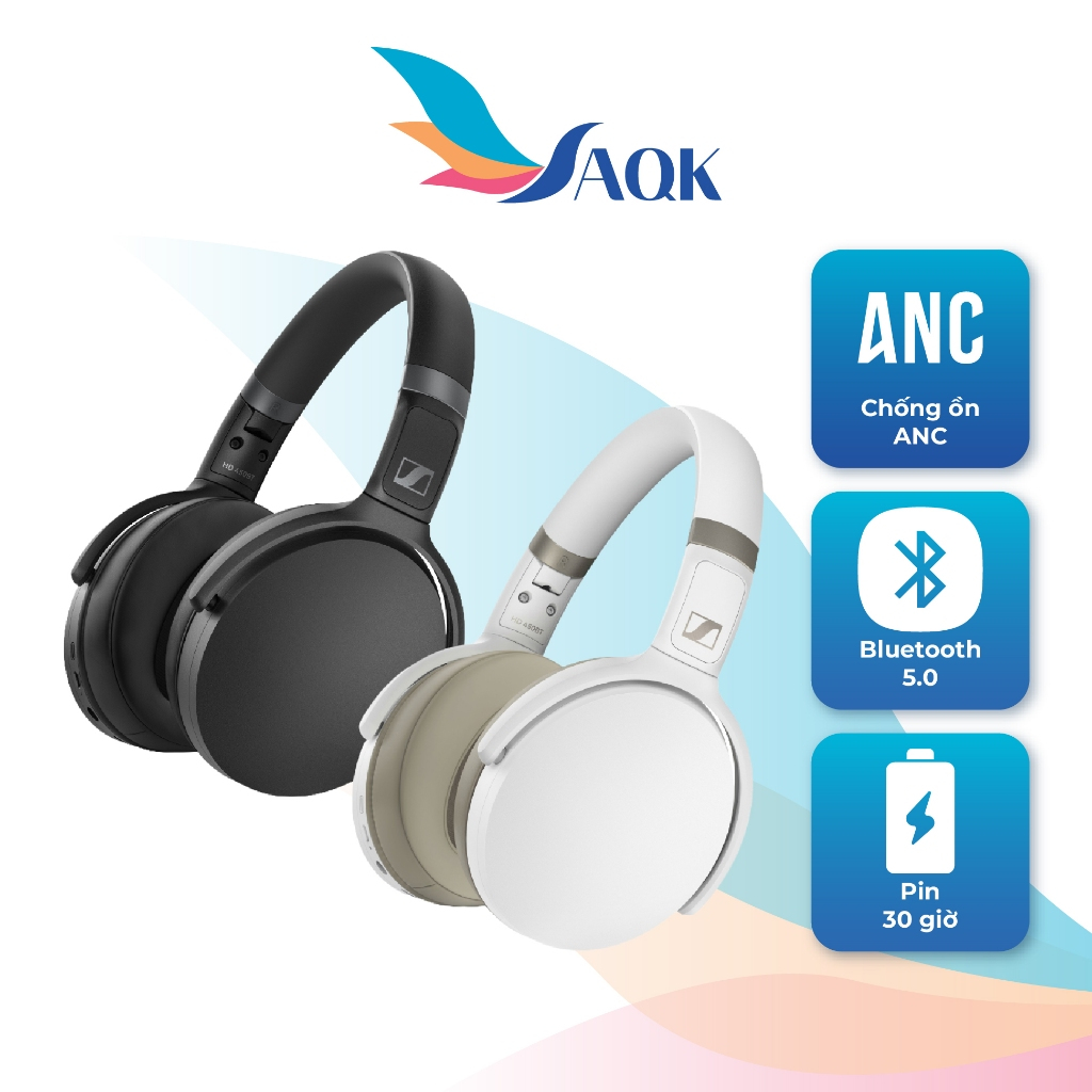 Tai nghe chụp tai Bluetooth Sennheiser HD 450BT SEBT4 - Hàng chính hãng