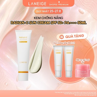 Kem chống nắng Laneige Radian-C Sun Cream SPF 50+ PA++++ 50ML