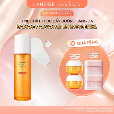 Tinh chất cao cấp thúc đẩy sáng da Laneige Radian-C Advanced Effector 150ml