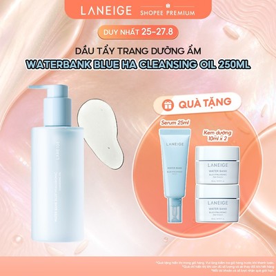 Dầu tẩy trang dưỡng ẩm Laneige Waterbank Blue HA Cleansing Oil 250ml