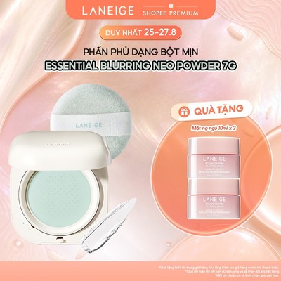 Phấn phủ dạng bột mịn Laneige Neo Essential Blurring Finish Powder 7G