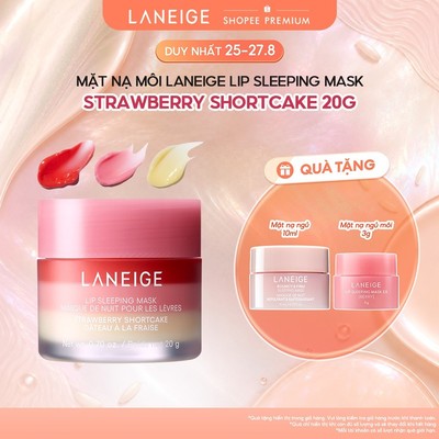 Son Dưỡng Môi LANEIGE Lip Sleeping Mask Strawberry Shortcake 20G