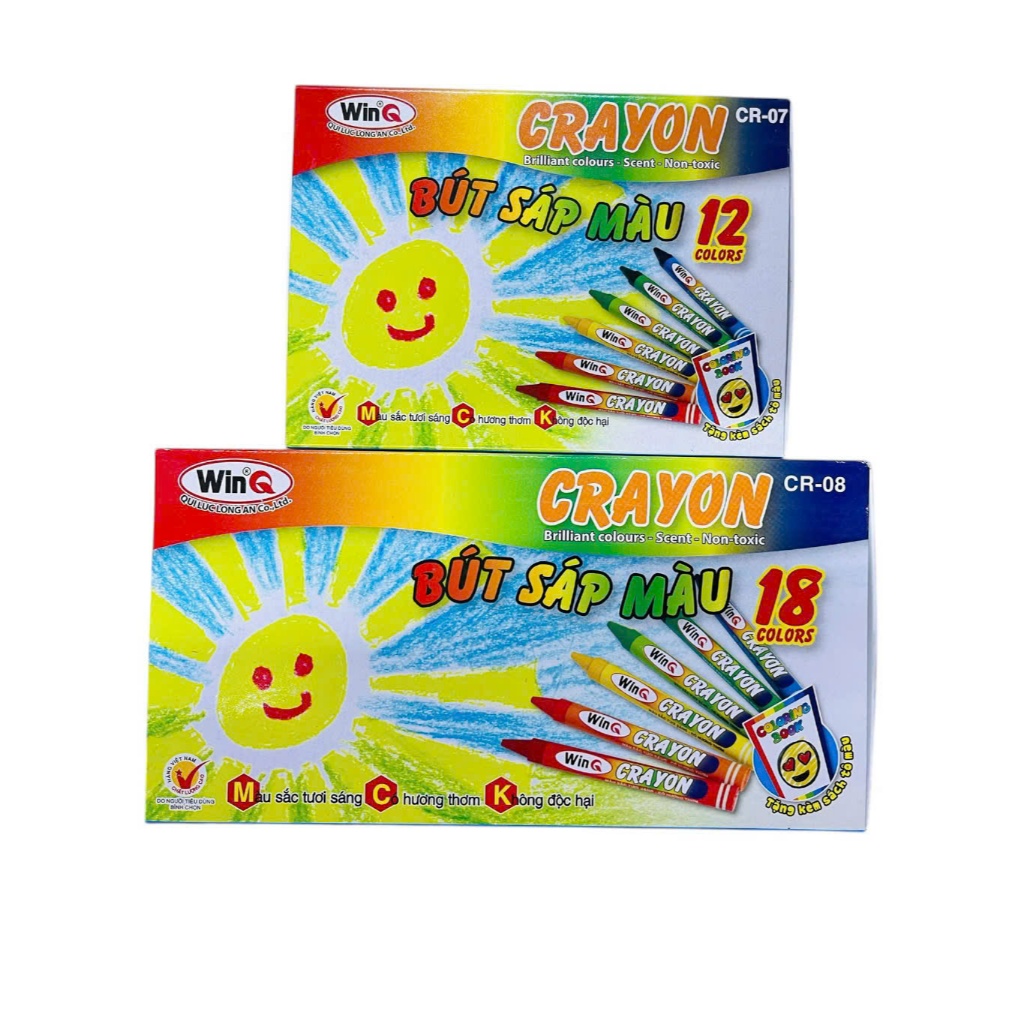 Bút Sáp Màu Crayon – Sáp Màu Cho Bé