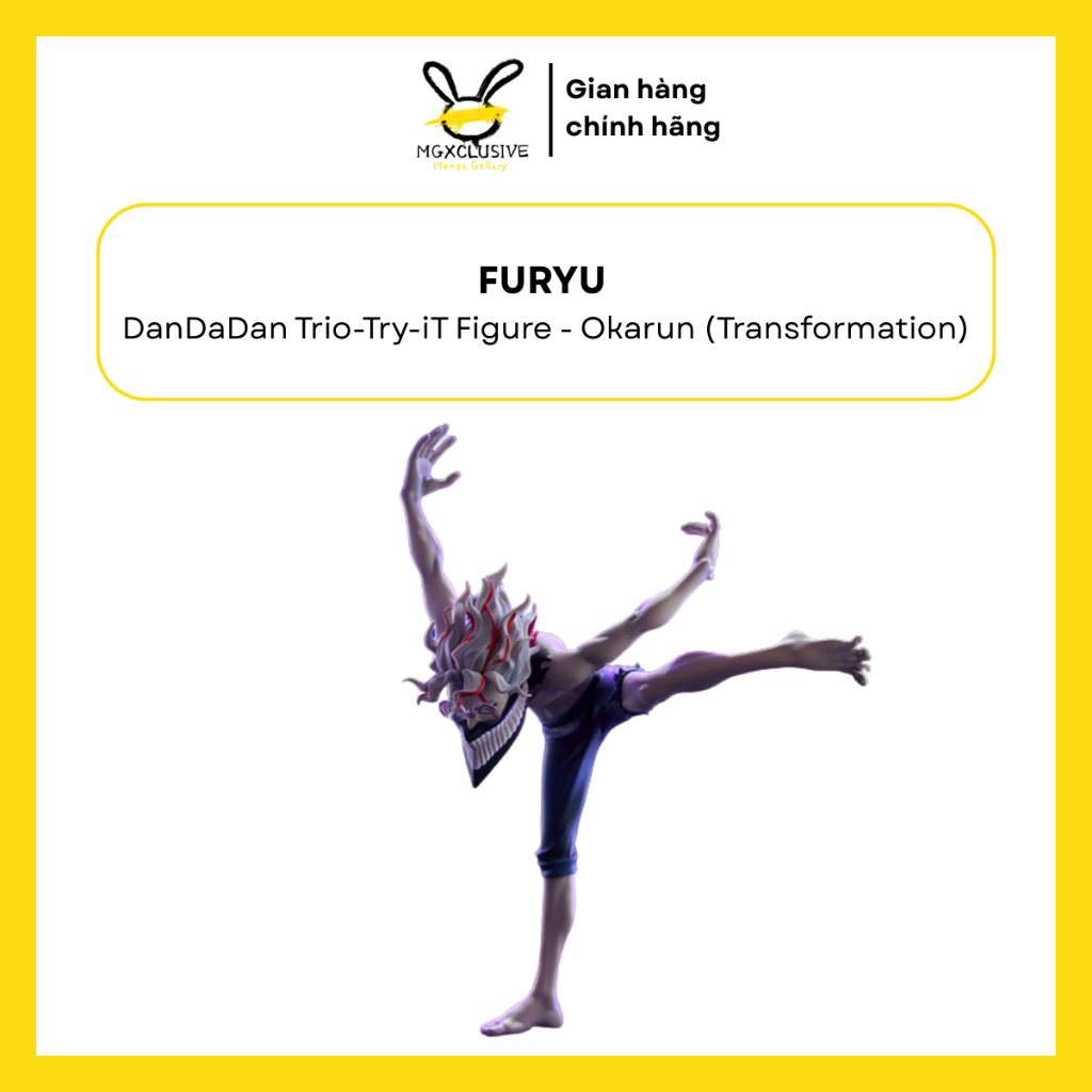 Mô Hình Chính Hãng FURYU Trio-Try-iT Figure - DanDaDan Okarun (Transformation)