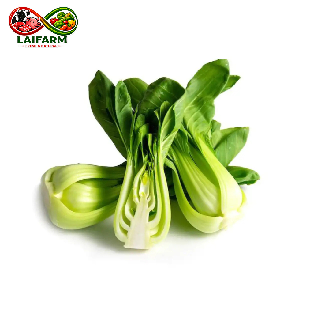[Laifarm][Hỏa tốc HCM] Cải Thìa Canh Tác Hữu Cơ, Bok Choy (~250g) - KATA FARM HUB