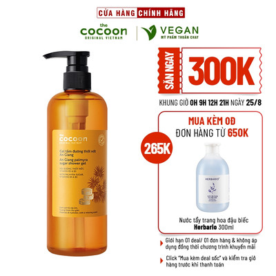 Gel tắm đường thốt nốt An Giang Cocoon 500ml