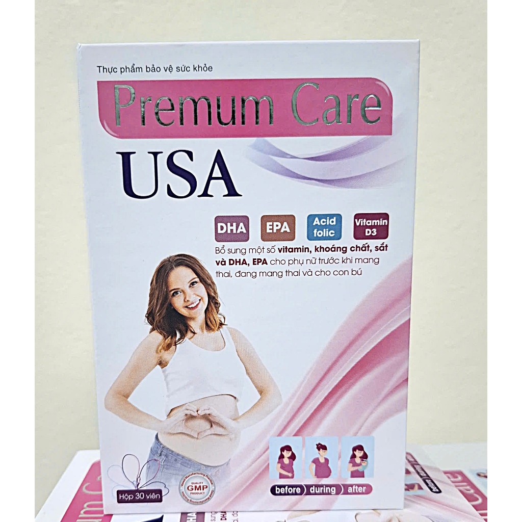 Bổ sung vitamin và dưỡng chất cho phụ nữ chuẩn bị mang thai, đang mang thai và cho con bú/ Premum Ca