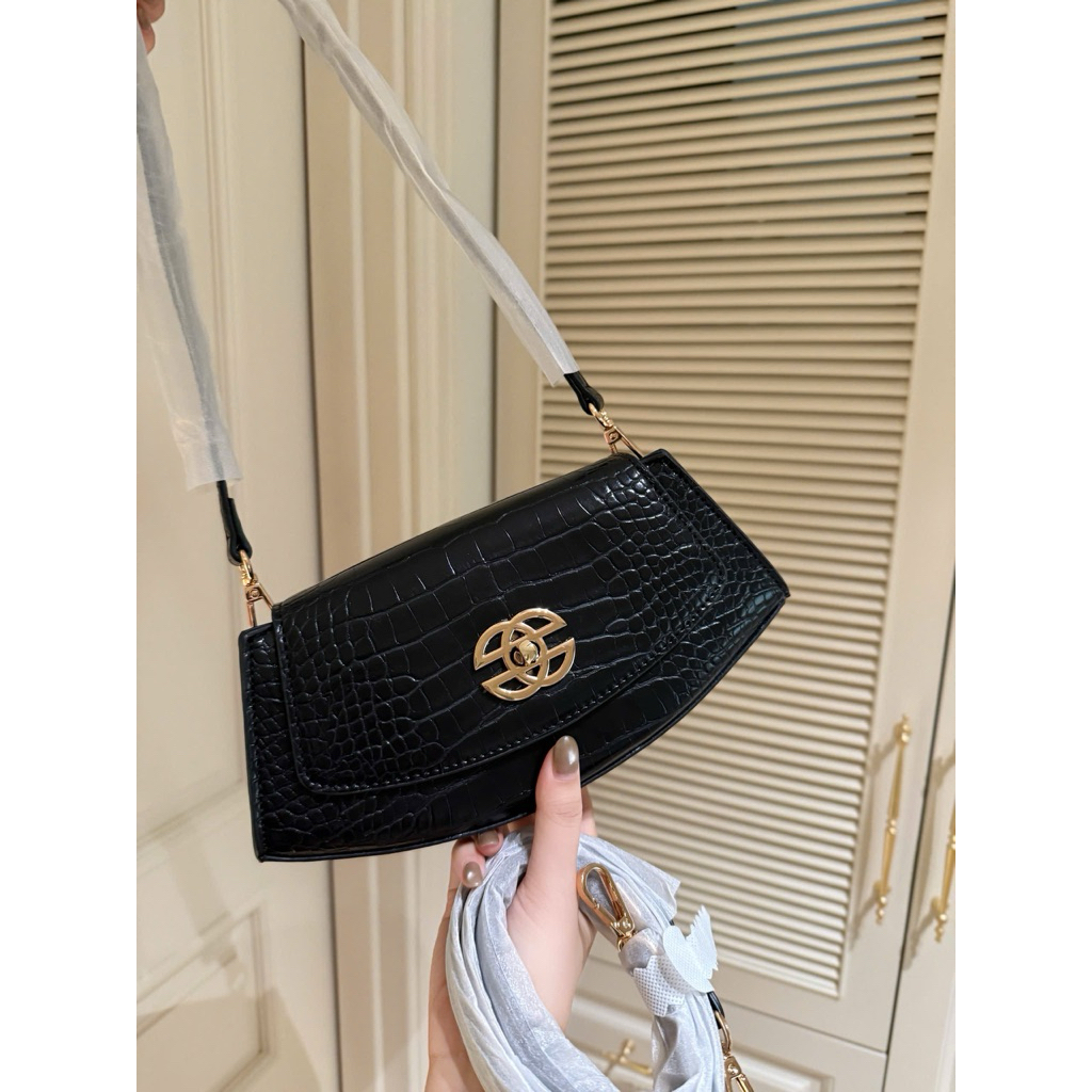 Túi PÔDRE Dáng Tứ giác cực xinh size 25cm