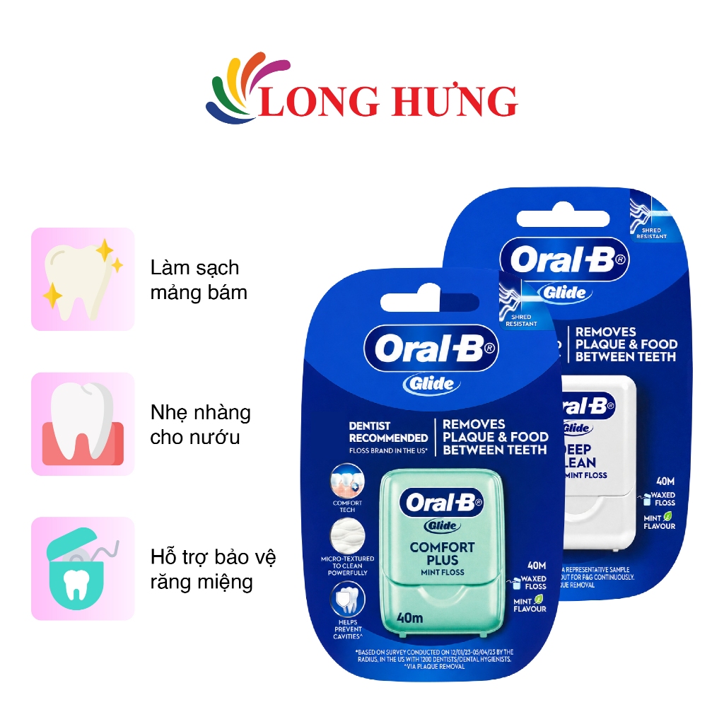 Chỉ nha khoa Oral-B Glide (40m)
