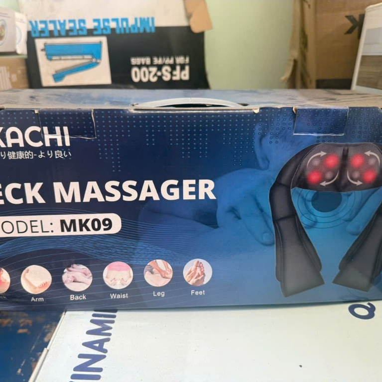 Đai Massage Cổ Vai Gáy Kachi MK09. Máy Massage Cổ Vai Gáy Kachi MK09 - HÀNG KHUYẾN MÃI