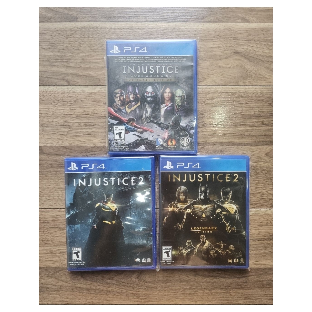 Đĩa game Injustice PS4 PS5, đã qua sử dụng
