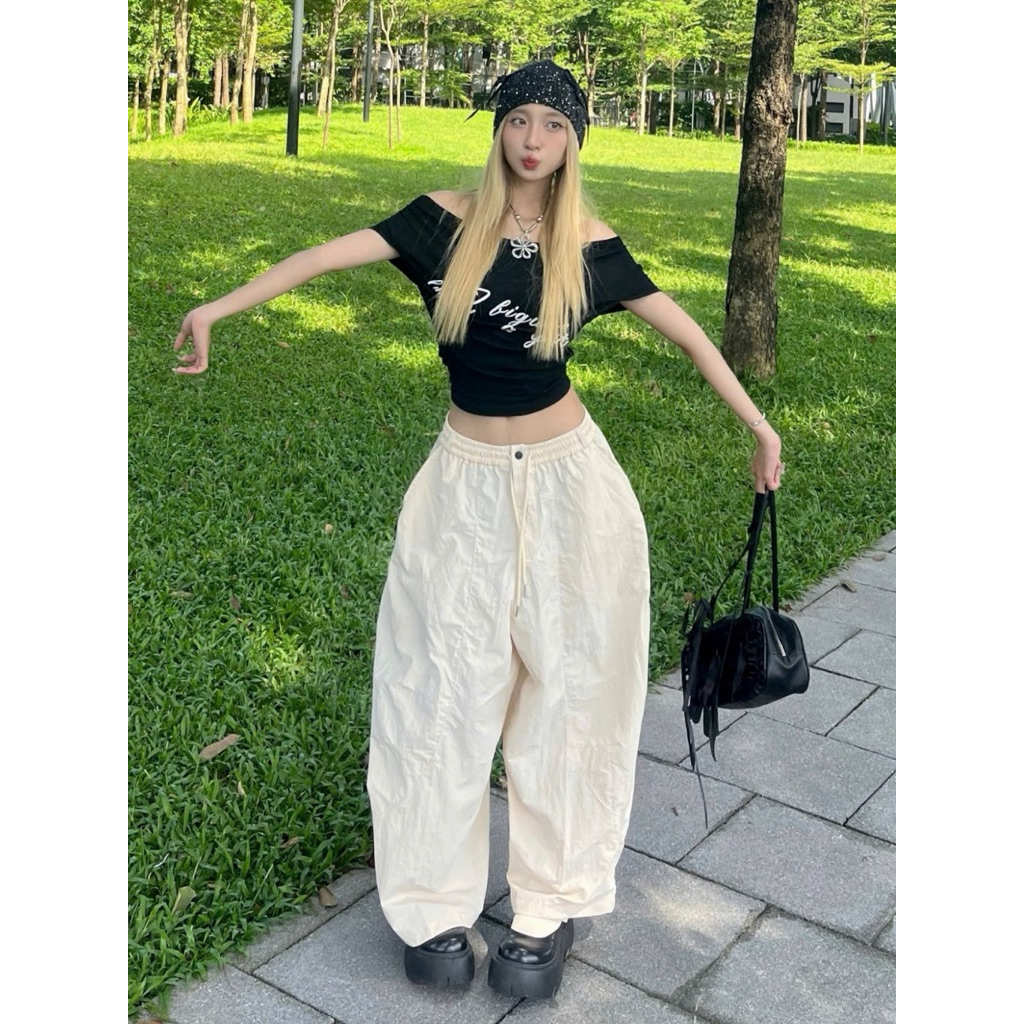 Pass quần Bycamcam dáng thụng