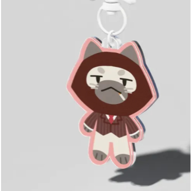 Team Fortress 2 - Spy - Kitty Keychain