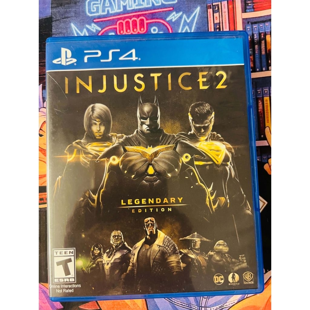 Đĩa Game PS4/PS5 : Injustice 2 Legendary Edition