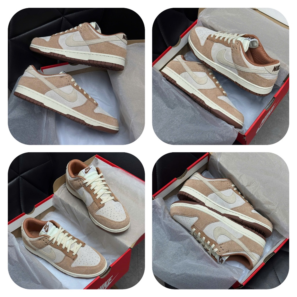 Giày Nike Dunk Low Premium Medium Curry - DD1390-100