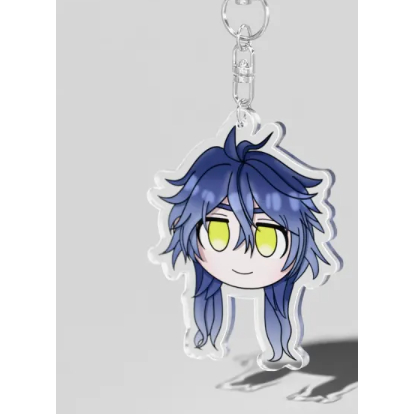 Genshin Fanmerch Chibi Flins Acrylic Keychain