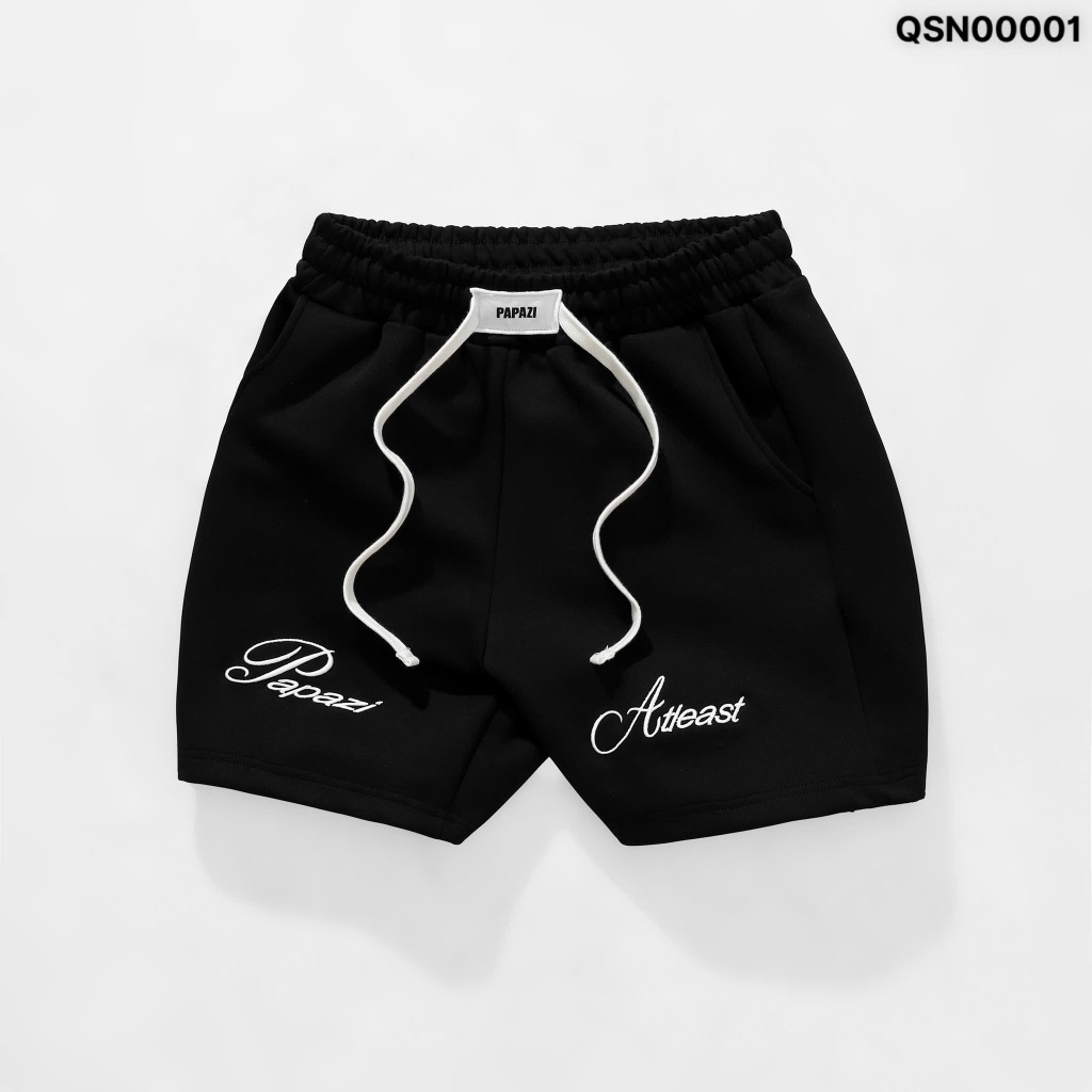Quần short nỉ PAPAZI Unisex 2 Da 350gsm , chất mền mịn , co giãn thoải mái