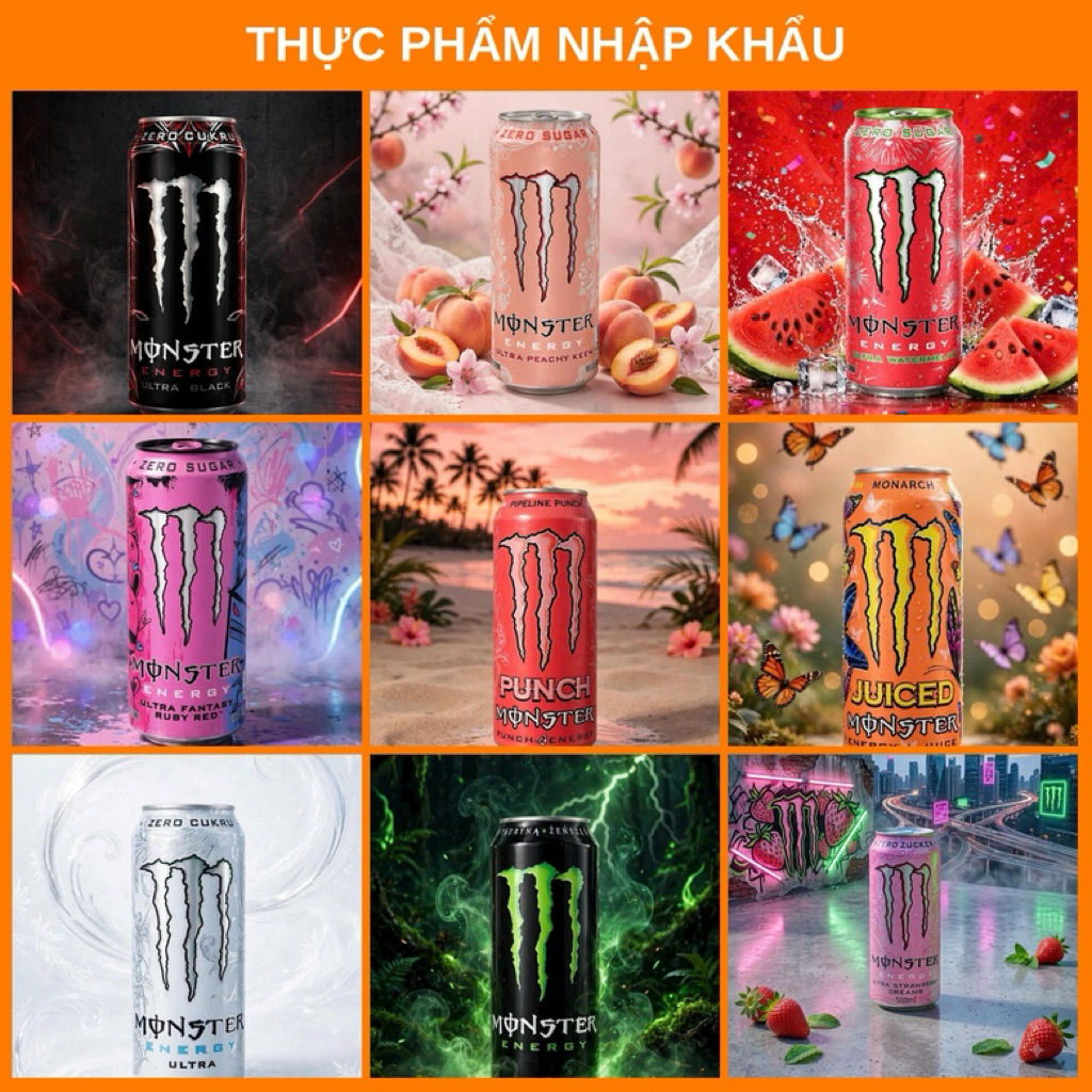 Nước Tăng Lực Monster Energy Hiệu Monster 500ml