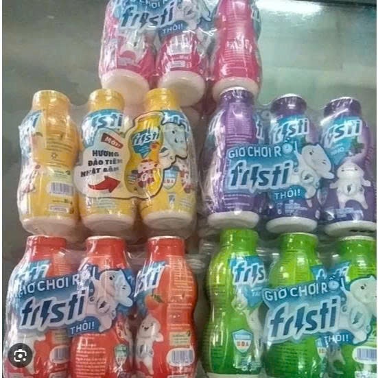 Thùng sữa chua uống Fristi vị Nho (48 chai x 80ml)