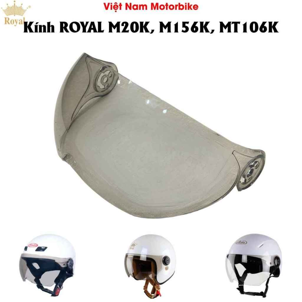 Kính Mũ Bảo Hiểm Royal M20k M156k Asia MT106k Thay Thế Chắn Gió Bụi