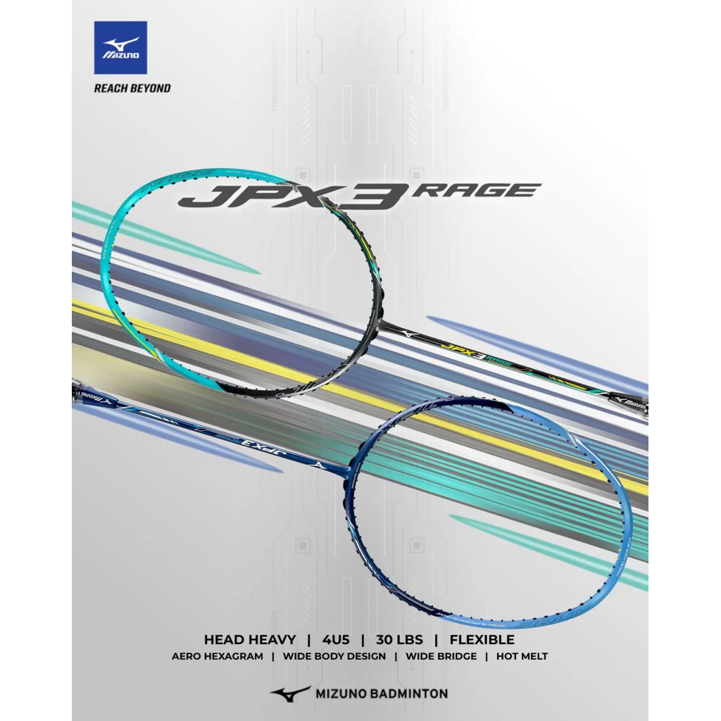 Vợt cầu lông Mizuno JPX 3.3 Rage