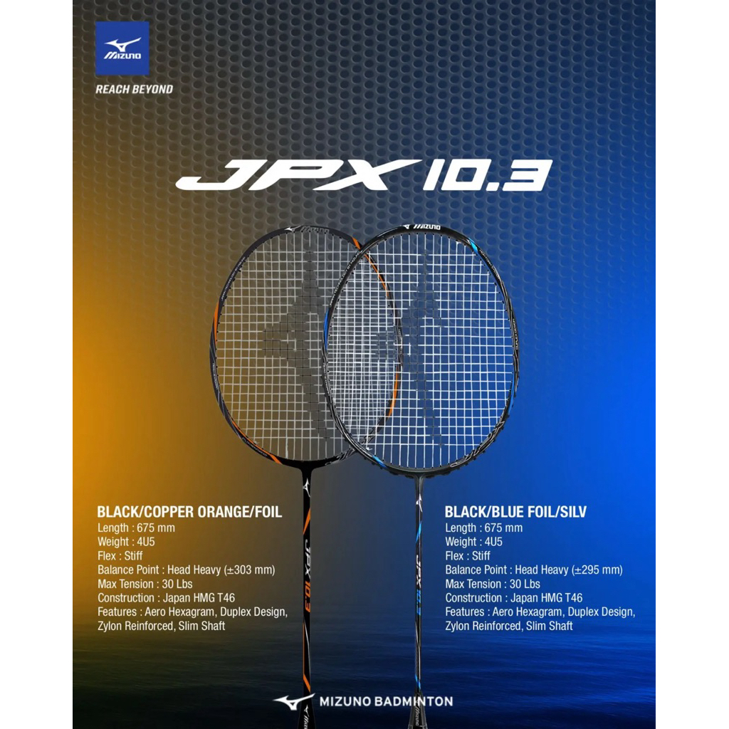 Vợt cầu lông Mizuno JPX 10.3