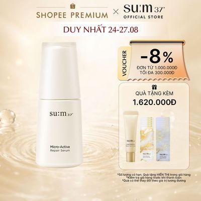 [SU:M37 OFFICIAL] Tinh chất chống lão hóa và làm dịu da Su:m37 Micro Active Repair Serum 50ml