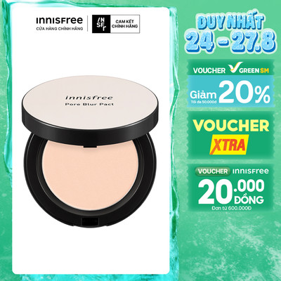 Phấn phủ che phủ lỗ chân lông dạng bột innisfree Pore Blur Powder 11 g