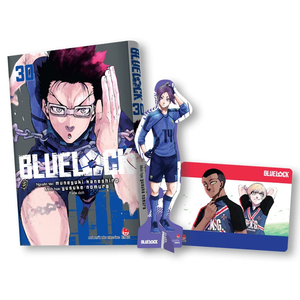 Truyện Blue Lock Tập 30 bản Thường Bản in đầu (Tặng Kèm Card PVC + Standee) -Tntmanga