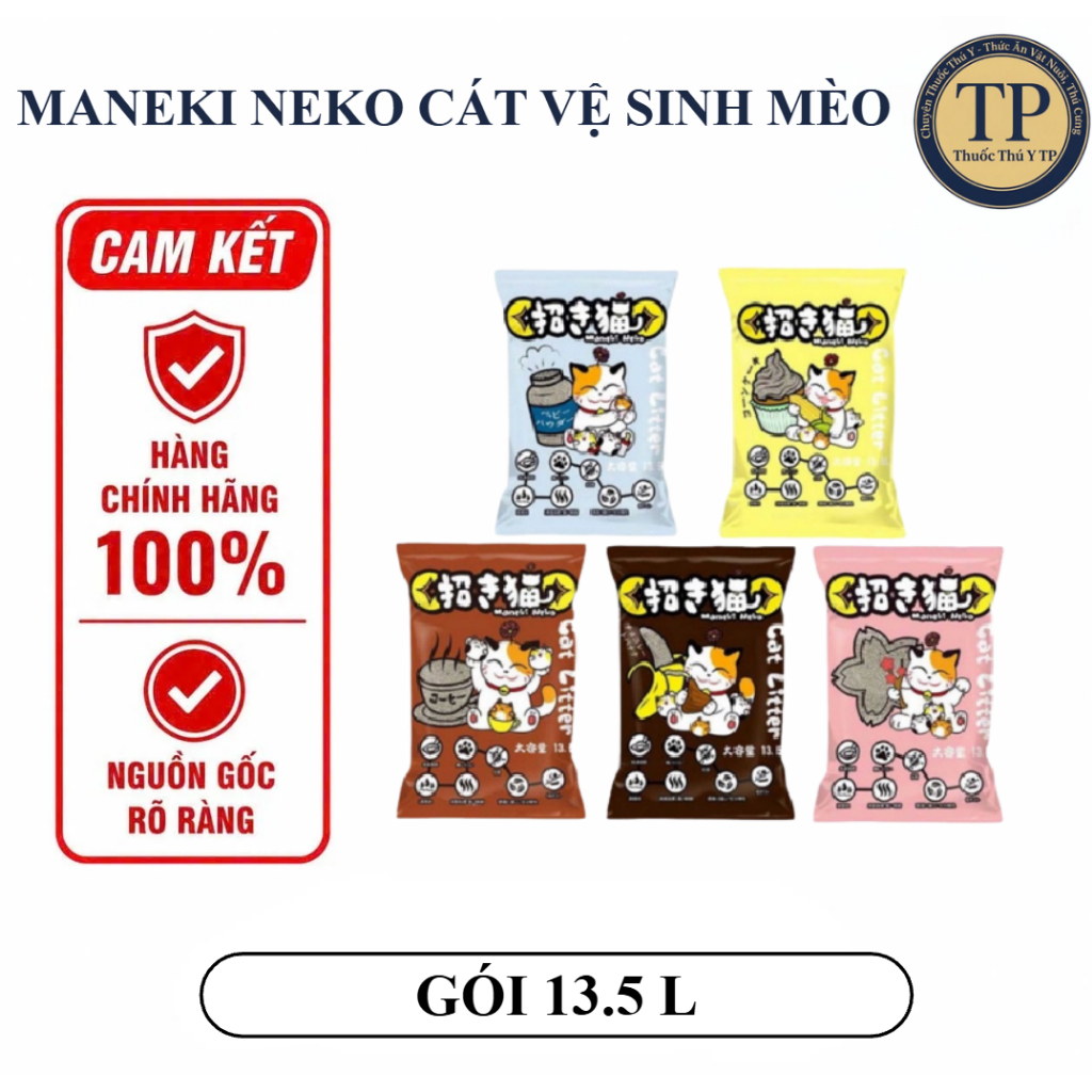 Cát Nekko Cát vệ sinh cho mèo Nekko 13.5 L