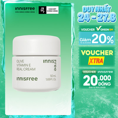 Kem dưỡng ẩm innisfree Olive Real Power Cream 50ml