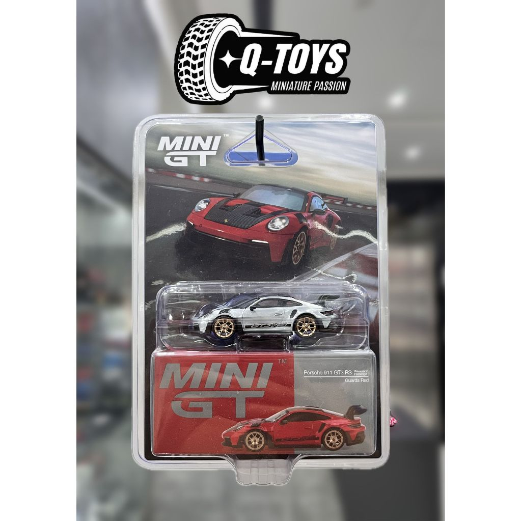 qtoys Xe mô hình MiniGT CHASE Porsche 911 GT3 RS (MGT002060) tỉ lệ 1:64