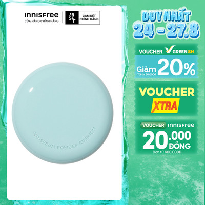 Phấn nước kiềm dầu SPF 29 PA++ innisfree No Sebum Powder Cushion 14g