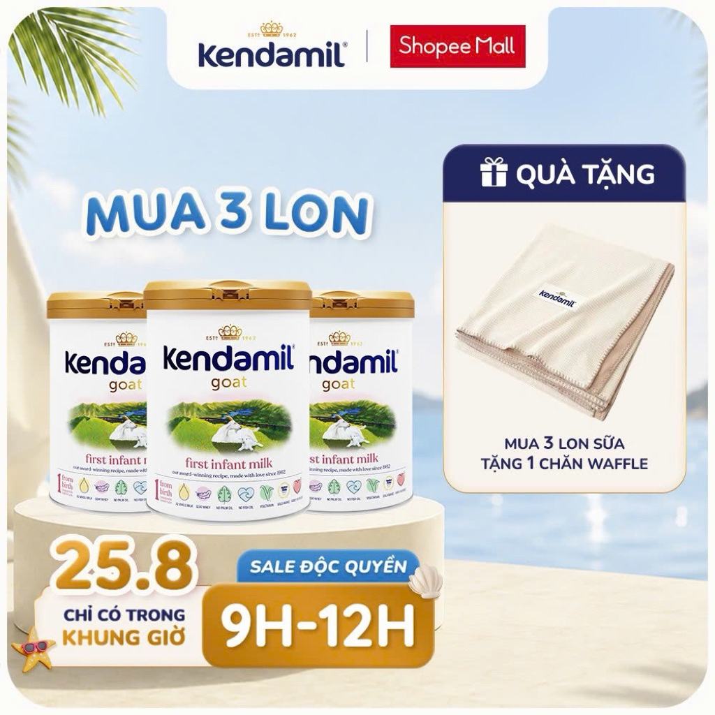 Sữa công thức Dê Kendamil Goat 1 (800g)