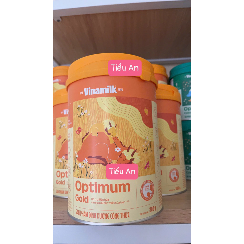 Hộp Sữa bột Vinamilk Optimum Gold 1 - Hộp thiếc 400g