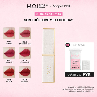 Son Thỏi Love M.O.I Holiday - Phiên Bản Lễ Hội 2.7g