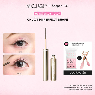 Mascara dài và cong mi lâu trôi - MOI Perfect Shape Mascara 4ml